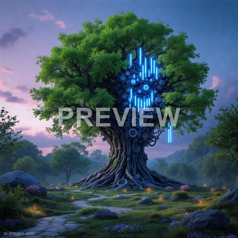 13224 - a-massive-tree-half-with-natural-leaves-the-other-hal_250705084216_00001